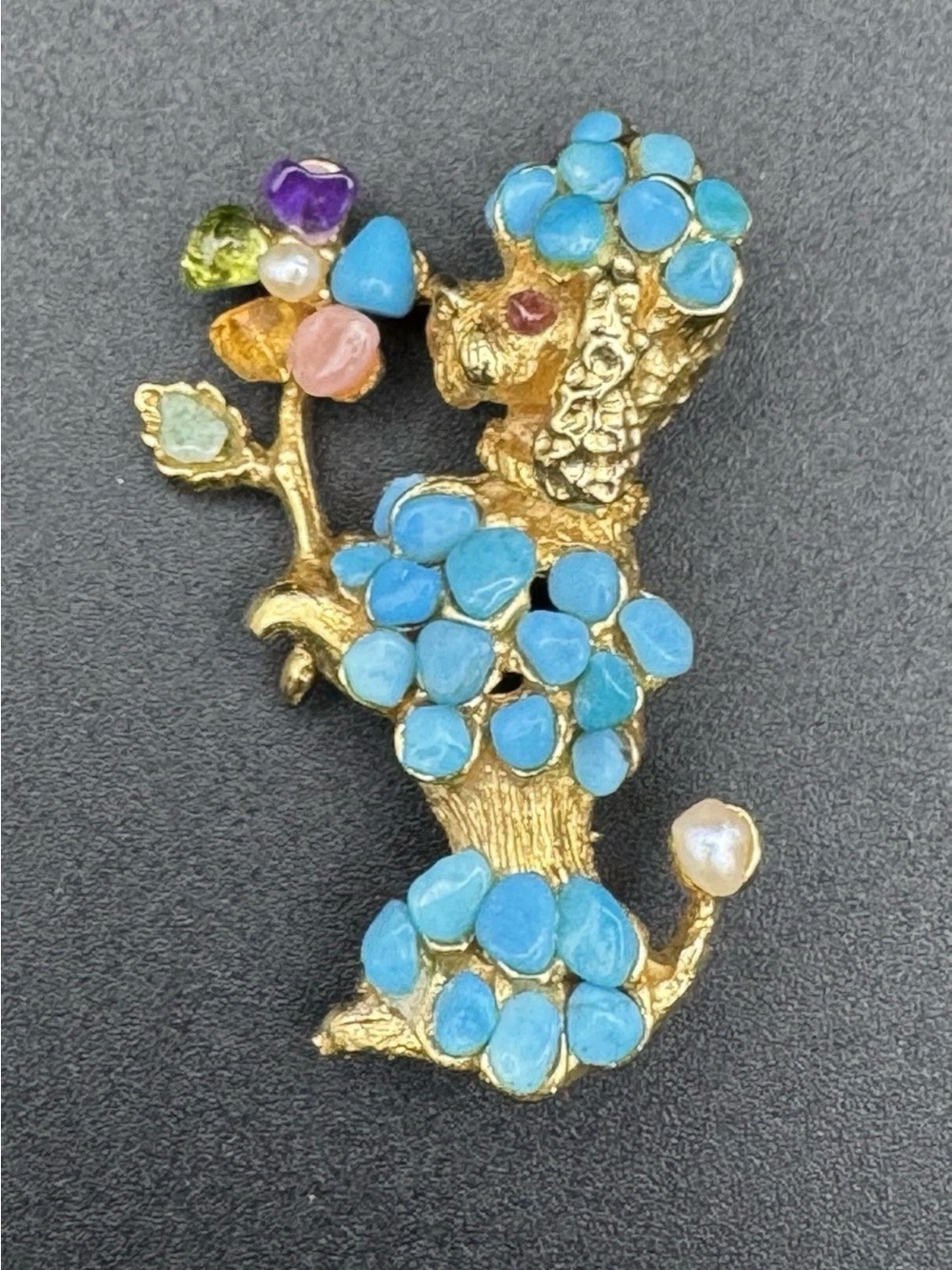 Vintage signed SWOBODA brooch